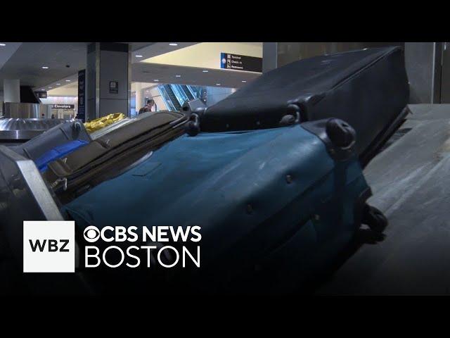 Travelers in Massachusetts discuss how they manage the holiday travel stress