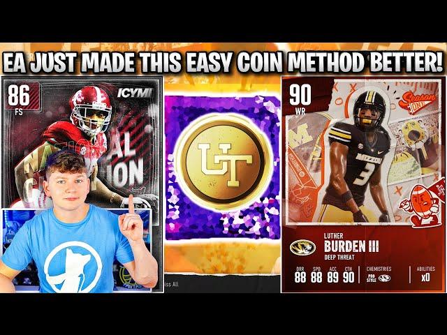 EA JUST MADE THIS EASY COIN METHOD EVEN BETTER! EASY CFB 25 COIN METHOD!