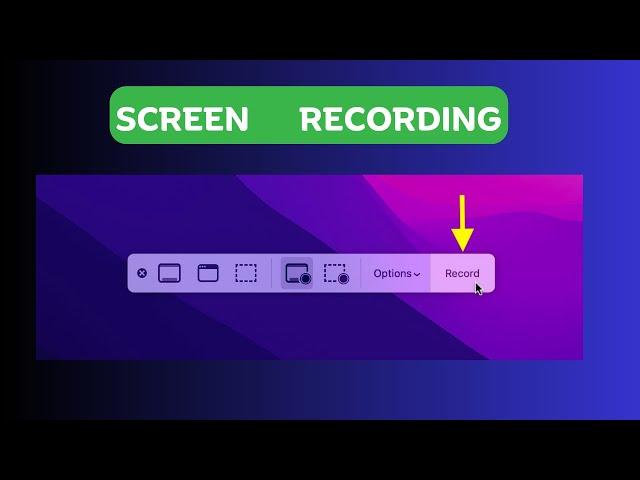 How To Screen Record On M1 macbook Air