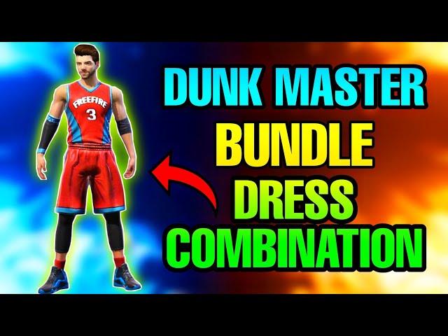 DUNK MASTER BUNDLE DRESS COMBINATION | GOLD ROYAL RETURN BUNDLE DRESS COMBINATION IN FREE FIRE