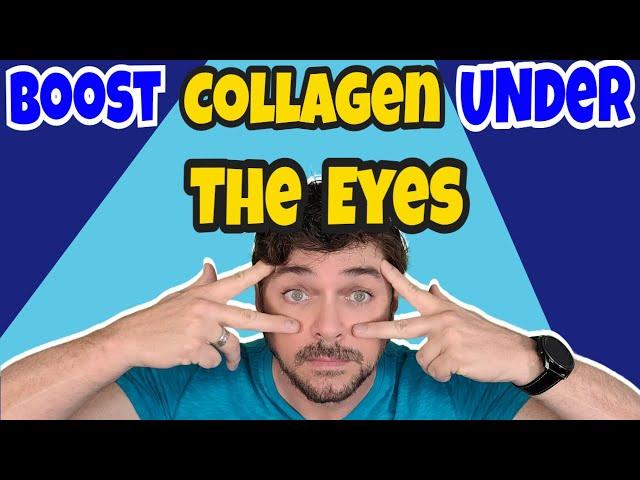 How to BOOST COLLAGEN And REDUCE WRINKLES Under Your EYES | Chris Gibson