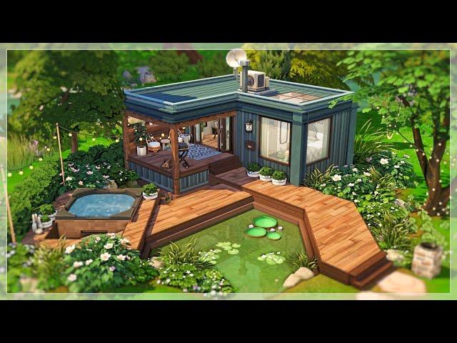 CONTAINER HOME  | The Sims 4 Speedbuild | No CC