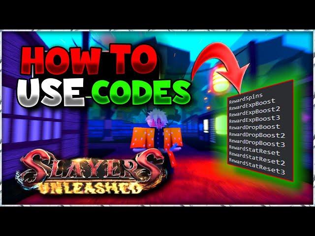 [UPDATE 2] Slayers Unleashed Revamped How To Use Codes Guide [17 New Codes] Roblox