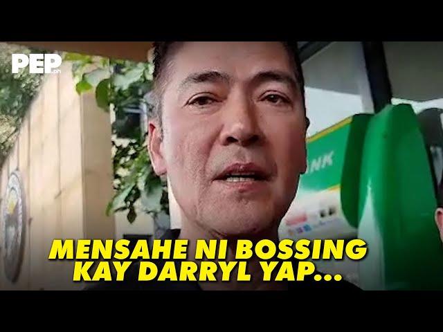 Vic Sotto, ANO ANG MENSAHE KAY DARRYL YAP? | PEP Interviews