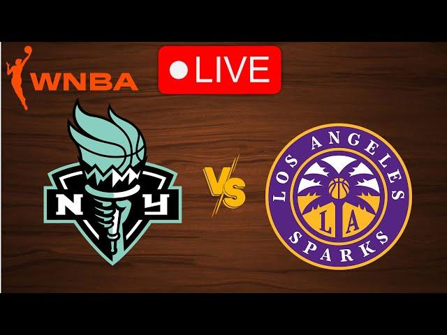  Live: New York Liberty vs Los Angeles Sparks | WNBA Live Play by Play Scoreboard