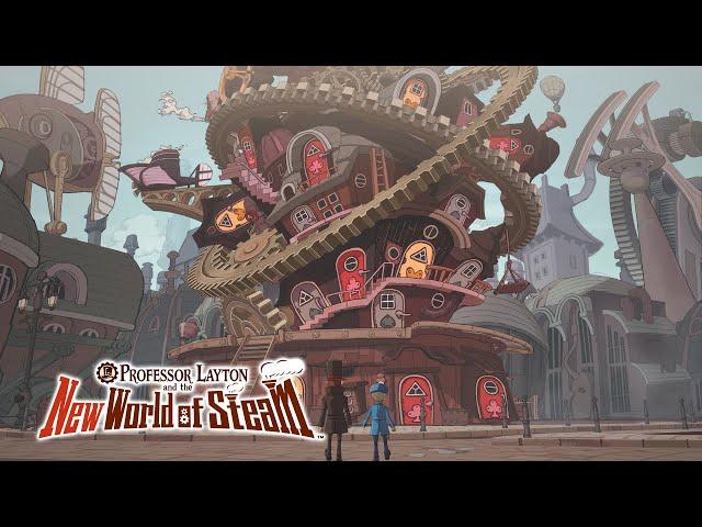 Professor Layton and the New World of Steam – Trailer (LEVEL5 VISION 2023 II Ver.)