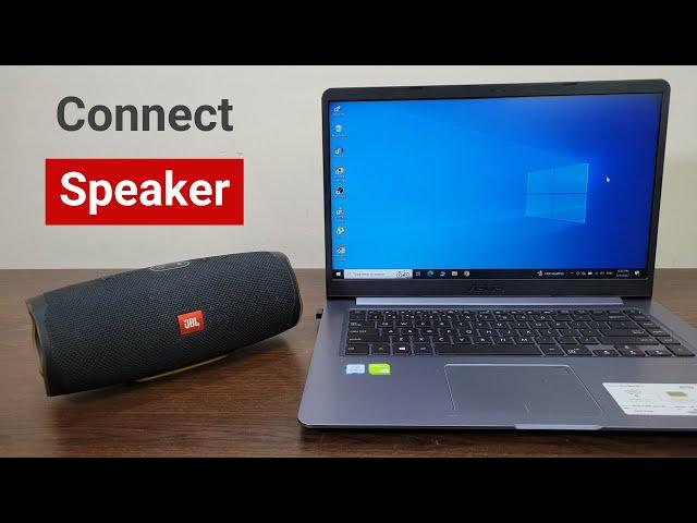 How to Connect a Bluetooth Speaker to Laptop