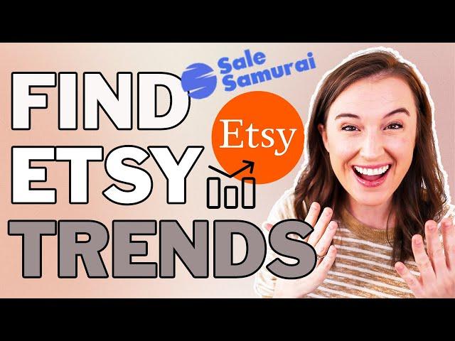 Etsy Niche Research step by step with Sale Samurai  (How to find Etsy trends)