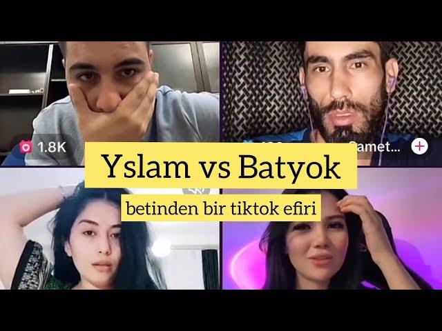 Batyok we Yslam efirde. Turkmen Prikol 2023. Gyzykly TikTok efiri 