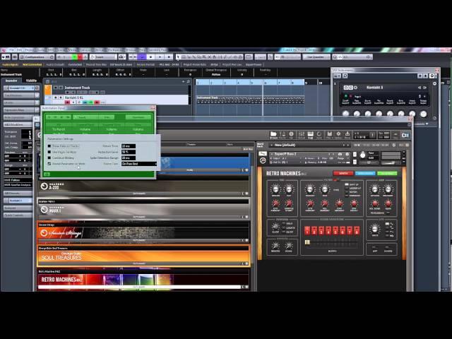 Quick Automation of NI Kontakt in Cubase Pro 8