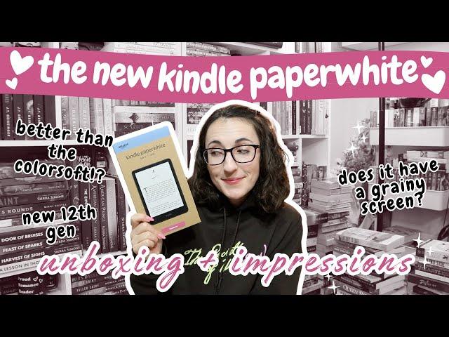 The New Kindle Paperwhite (12th Gen) Unboxing and Honest Review | Comparison to 11th Gen Paperwhite