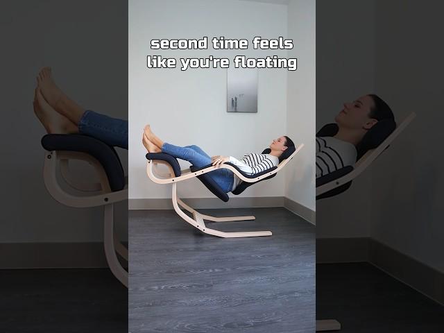 Feels like you’re floating  #recline #lounge #chair #shorts #fyp