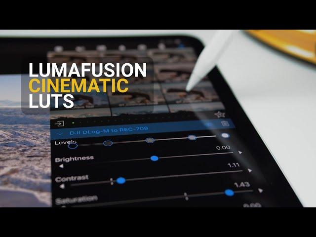 LumaFusion 2.0 Color Correction Presets & Color Grading Presets Pack with Tutorials (2020!)