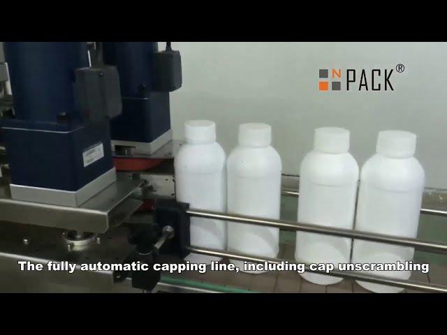 Automatic Bottle Capping Machine Servo Motor Automatic Capping System