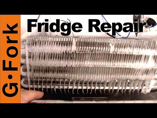 Refrigerator Repair - Freezer Coils Frozen - Refrigerator Is Warm - GardenFork