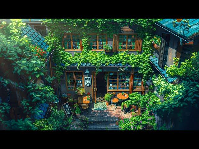 Ghibli Coffee Shop ️ Music to put you in a better mood  lofi hip hop - lofi songs | study / relax