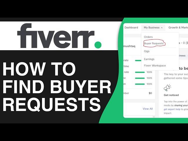 How to Find Buyer Requests on Fiverr - Full Guide