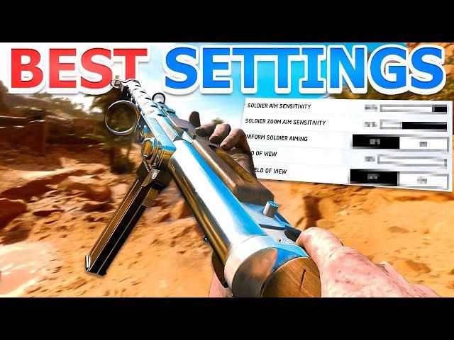 The BEST Battlefield 5 Settings in 2022 │ Sensitivity, Field of View, Deadzones & More!