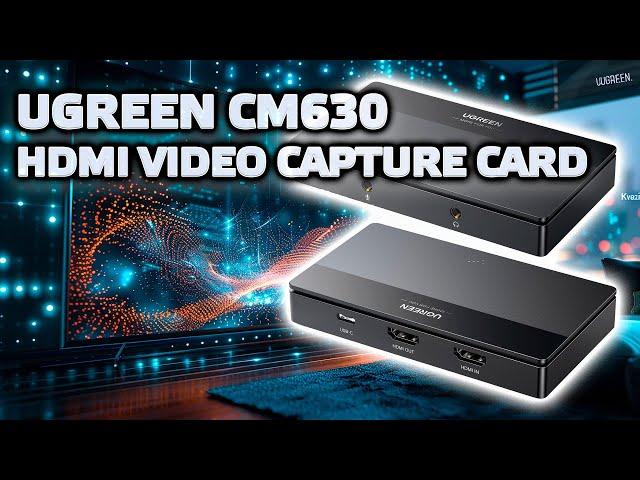 UGREEN CM630 - device for video capture and online streaming via HDMI