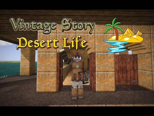 Vintage Story Desert Life Ep 50: Breaking Ground on the Windmills (And More) Build