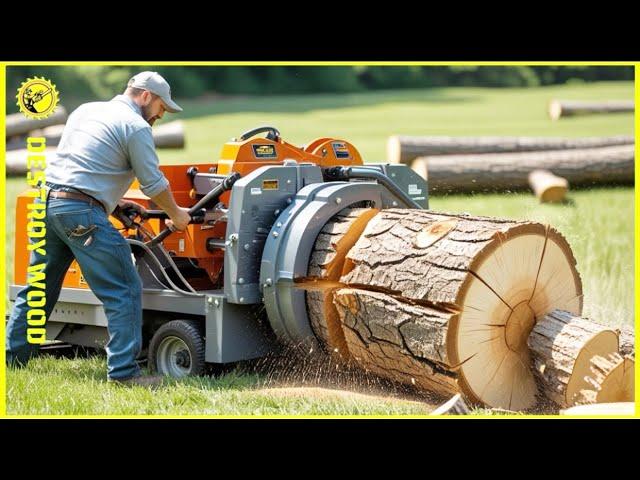 25 Fastest Automatic Firewood Processing Machine | World's Fastest Wood Cutting Chainsaw #7