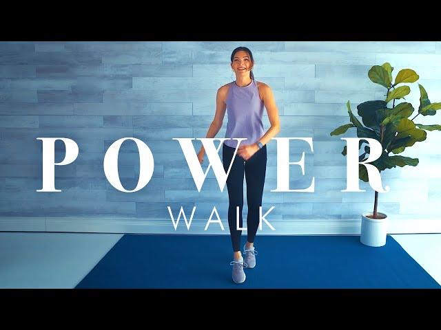 30 Minute Walking Workout // Power Walking Intervals for Calorie Burning Fun!