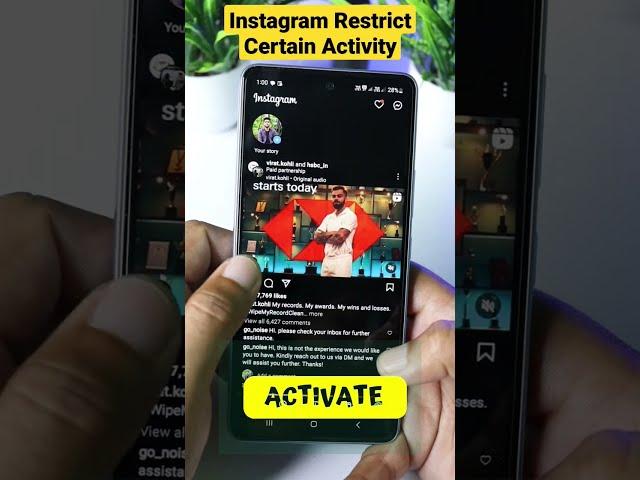 Instagram We Restrict Certain Activity to Protect Our Community Solve | Try Again Later Instagram 