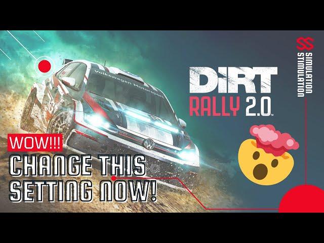 A Graphics Setting in Dirt Rally 2.0 That Gives You an Advantage! + Triple Monitors Settings