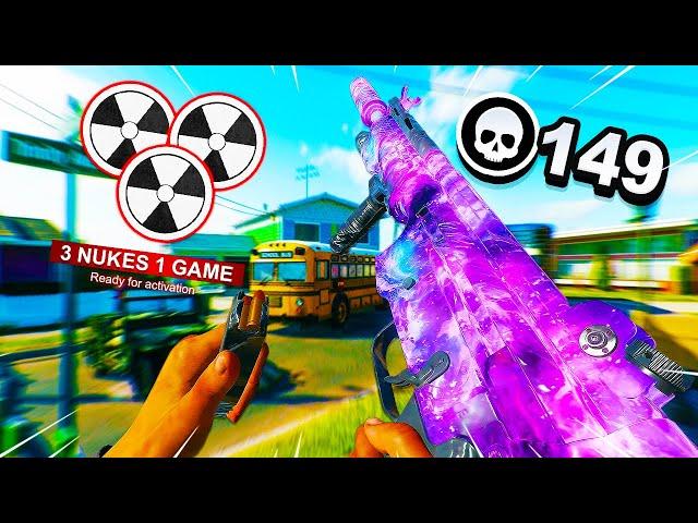 149 Kills + C9 TRIPLE NUKE On NUKETOWN (BEST C9 CLASS SETUP Black Ops 6) - B06