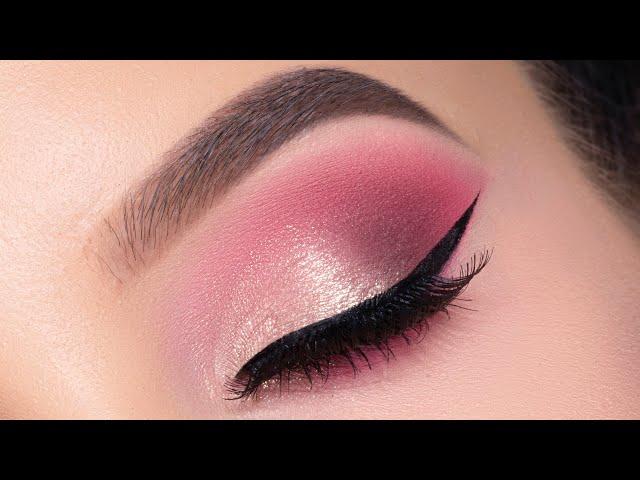 Rose Golden Eye Makeup Tutorial using Affordable Makeup