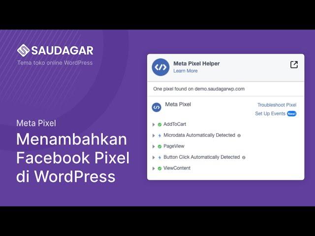 Cara Memasang Pixel Facebook di WordPress dan WooCommerce