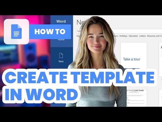 How to Create Template in Word (2024) - Microsoft Word Tutorial