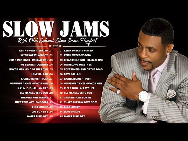 Old School Slow Jams Mix - R&B Slow Jam Greatest Hits Playlist - Keith Sweat, Boyz II Men, Kc & Jojo