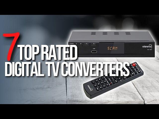 ️ The 7 Best Digital TV Box Converters