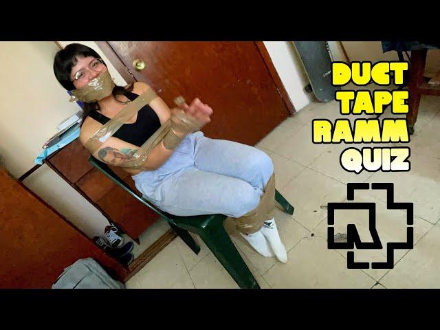 DUCT TAPE CHALLENGE QUIZ ESPECIAL Part 1