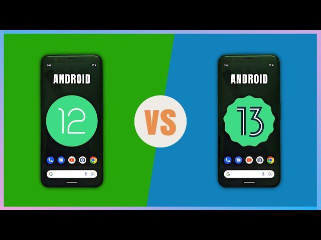 Android 12 vs 13 SPEED Test PERFORMANCE | Google Pixel 4