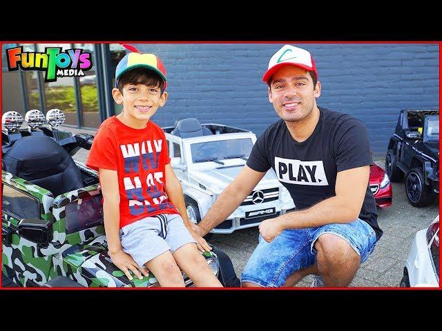 Jason Buys New Kids Cars at the Car Store, Funny Video by FunToysMedia