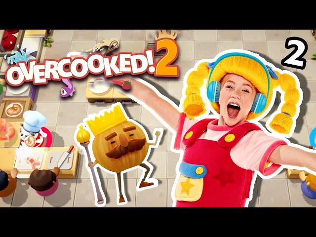 Overcooked 2 EP2 | Mother Goose Club Let's Play