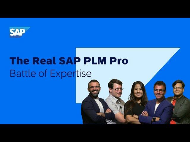 SAP PLM Experts Go Head-to-Head in Battle of Expertise