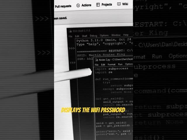 How to hack your WiFi #hacking #windows  #python