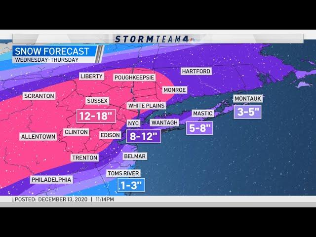 Nor'easter Could Blast NYC With Snow, Muck Up Outdoor Dining | NBC New York