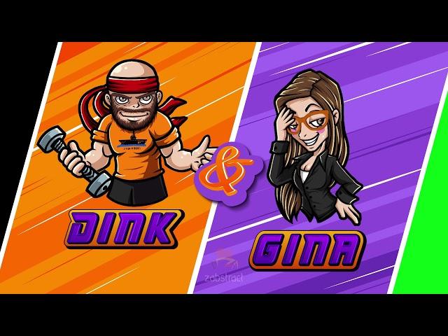 Dink & Gina Gaming Stinger Transition || By Zabstract Studio