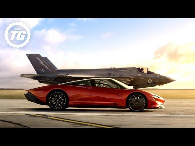 FULL FILM: McLaren Speedtail vs F35 Fighter Jet | Top Gear