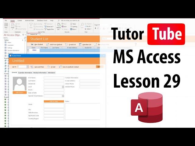 MS Access Tutorial - Lesson 29 - Wildcard Characters for Criteria in Query Design