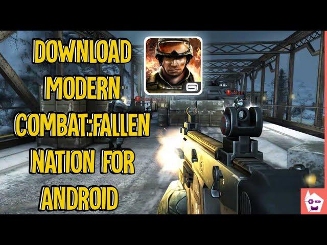 TUTORIAL!Cara Memasang Dan Memainkan Game Modern Combat 3 Di Android-Game Android Sekelas Pc