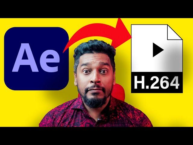 New Massive  Update !!! How to Render mp4 in After Effects 2023 | H264 encoder is back