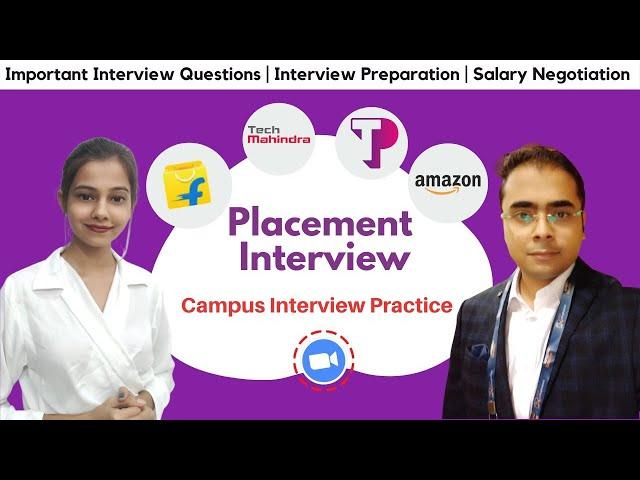 Campus Interview | Placement Interview Preparation | Mock interview for campus placement