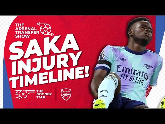 The Arsenal Transfer Show EP536: Bukayo Saka Injury, Chelsea Drop, Liverpool Smash Spurs