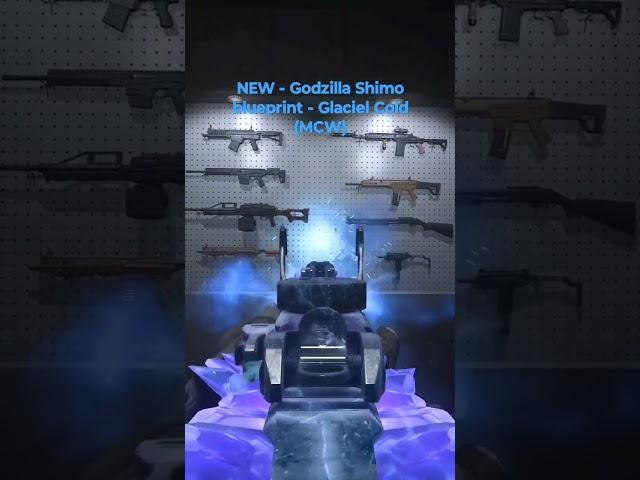 NEW - Godzilla Shimo blueprint - Glacial Cold (MCW) #callofduty#cod#mwiii #warzone #gaming#blueprint