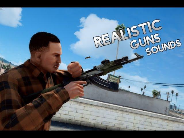 GTA 5 FiveM Realistic Gun Sounds Mod Showcase